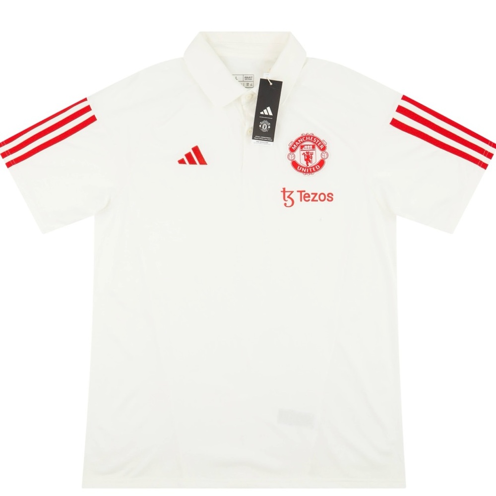 2023-24 Manchester United adidas Polo T-Shirt